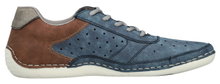 Rieker Sneaker 07506 (Kunstleder) blau/braun Herren