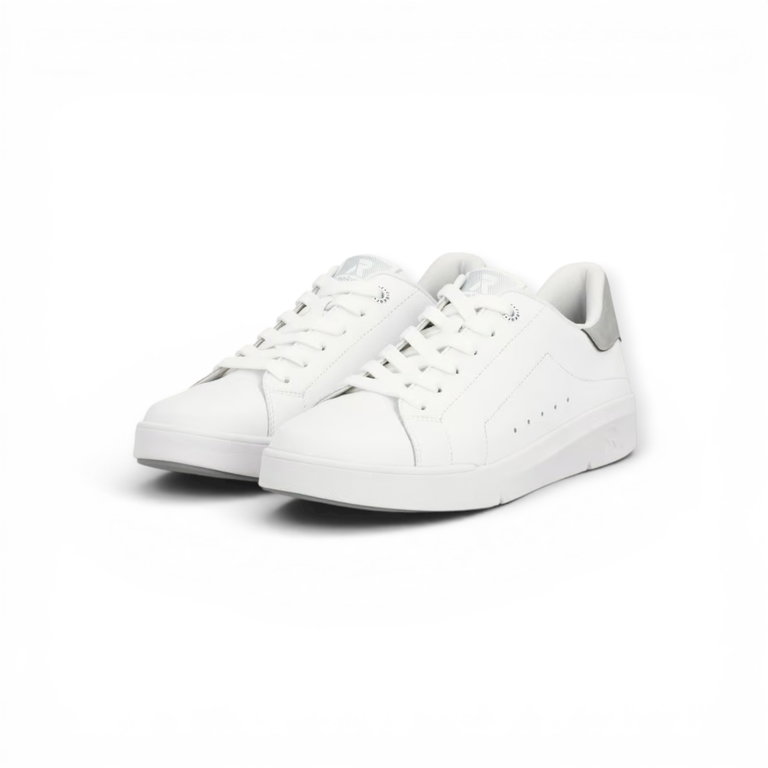 Sneaker Rieker 41902 (skóra gładka) białe damskie