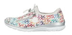 Rieker Sneakers (synthetic leather) L3252 white/multicoloured ladies