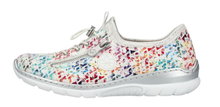 Rieker Sneaker (Kunstleder) L3252 weiss/bunt Damen