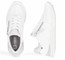 Rieker Sneaker (Glattleder) W2402 weiss Damen