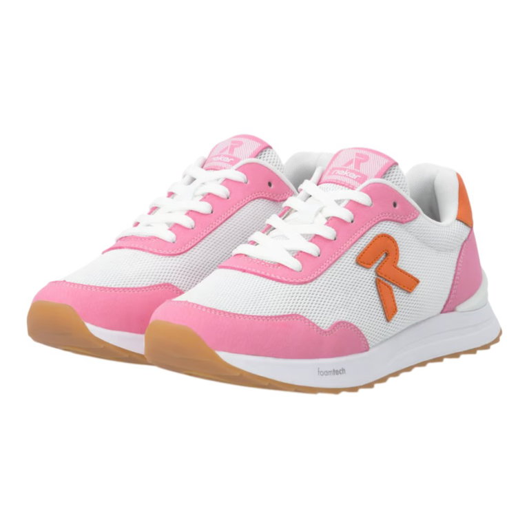 Rieker Sneakers W2404 white/pink ladies