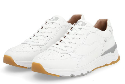 Rieker Sneaker Evolution (suede leather) U0901-14 white Men