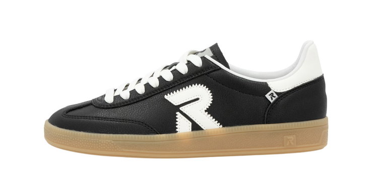 Rieker Sneakers San Diego (smooth leather) black ladies
