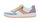 Rieker Sneaker M5520-91 (Kunstleder, mit seitlichen Reissverschluss) weiss/bunt Damen