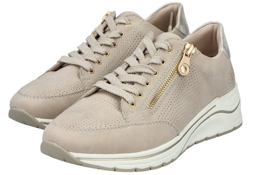 Rieker Sneaker N9517 (Kunstleder) beige Damen