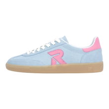Sneaker Rieker San Diego (skóra gładka) niebiesko-różowe damskie