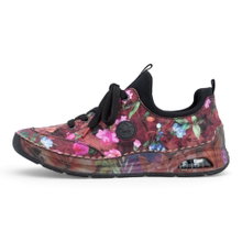 Sneaker Slipper Rieker (skóra syntetyczna) 44569 kolorowy Damskie