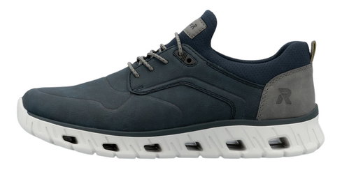 Rieker Sneaker Slipper (Kunstleder) 04350-14 dunkelblau Herren