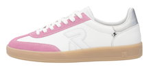 Rieker Sneaker San Diego (Glattleder) weiss/rosa Damen
