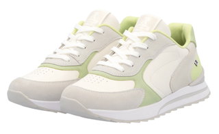 Rieker Sneakers (smooth leather) W2400 white/grey/green ladies