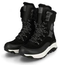 Rieker Winter Boots Evolution W0066-00 (Boots with side zipper and lining) black/gray Women