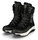 Rieker Winterstiefel Evolution W0066-00 (Stiefel mit seitlichen Reissverschluss und Innenfutter) schwarz/grau Damen