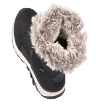 Rieker Winterstiefel Evolution W0070-00 Rauhleder (Stiefel mit seitlichen Reissverschluss und Innenfutter) schwarz Damen