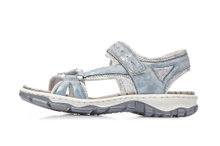 Rieker Trekkingsandale 68879-12 himmelblau Damen