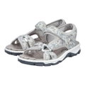 Rieker Trekkingsandale 68879-96 hellgrau/bunt Damen