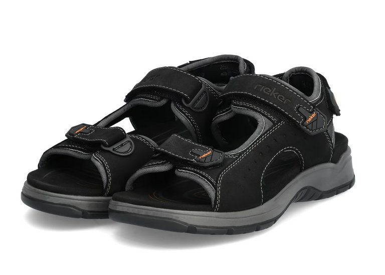 Rieker Trekkingsandale 26951-00 schwarz Herren