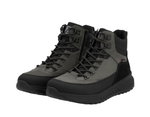 Rieker Winter Boots U0174-42 (Lace-up boots with lining, synthetic leather) grey men's