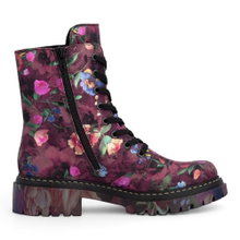 Rieker Winterstiefel Biker Boots 72627 (Schnürstiefel mit Innenfutter und seitlichen Reissverschluss) bunt Damen