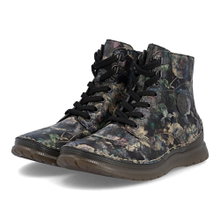 Rieker Winter Boots 53632 (Lace-up boots with lining and side zip) colourful ladies