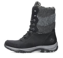 Rieker Winterstiefel M9643-01 (Schnürstiefel mit Innenfutter) schwarz Damen