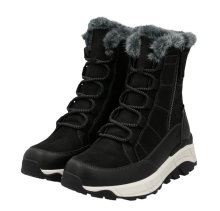 Rieker Winterstiefel W0071-00 R-TEX (Schnürstiefel mit Innenfutter und seitlichen Reissverschluss) schwarz Damen