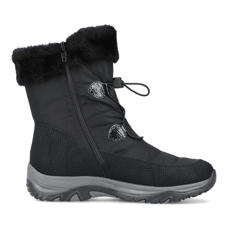 Rieker Winterstiefel M9683-00 (Schnürstiefel) schwarz Damen