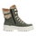 Rieker Winterstiefel W2100 (Schnürstiefel, Rauleder) grün Damen