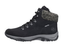Rieker Winterstiefel M9610-00 (Schnürstiefel mit Innenfutter, sehr warm) schwarz Damen