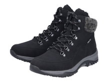Rieker Winterstiefel M9610-00 (Schnürstiefel mit Innenfutter, sehr warm) schwarz Damen