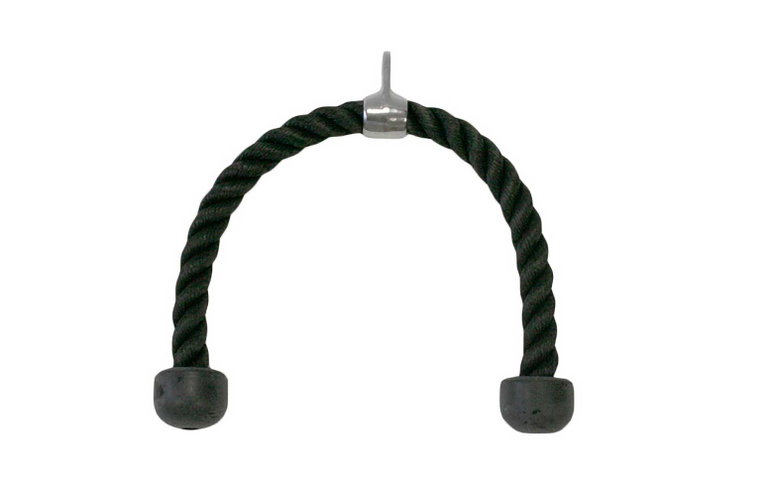 RioFit Trizepsseil für Kraftstation 60cm schwarz - 1 Stück
