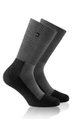 Rohner Wandersocke Original SupeR Light (Wollmischgewebe, feuchtigkeitsregulierend) anthrazit/grau - 1 Paar