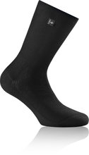 Rohner Daily Sock SupeR (ribbed, non-slip, cotton) black men's - 1 pair