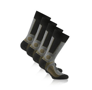 Rohner Trekkingsocke Calf Basic khakibraun/grau - 2 Paar