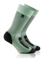 Rohner Trekkingsocke Crew Mountain Trekking (antibakteriell, Fuss-Wellness) mintgrün - 1 Paar