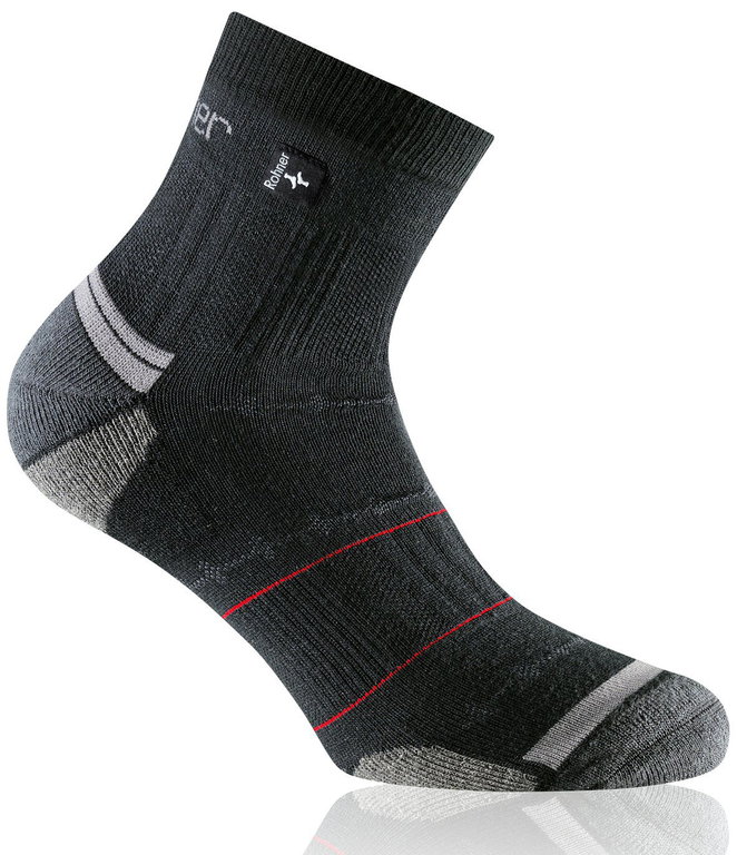 Rohner Sportsocke Allround Quarter schwarz Herren - 1 Paar