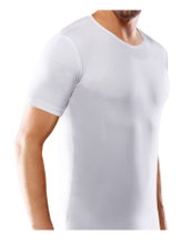 Rohner Tshirt Basic Turtle-Neck (Baumwolle) Unterwäsche weiss Herren