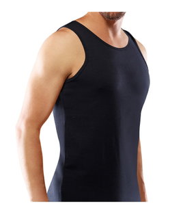 Rohner Basic Singlet (Cotton) Underwear Black Men