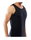 Rohner Unterhemd Basic Singlet (Baumwolle) Unterwäsche schwarz Herren