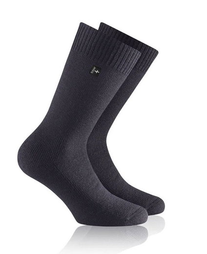 Rohner Work Sock Working Light (Wool Blend, Abrasion Resistant) Grey/Blue Men - 1 Pair