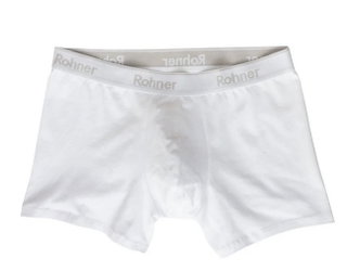 Rohner Boxershort (95% Cotton) Underwear white Men - 1 piece