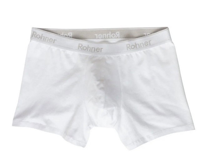 Rohner Boxershort (95% Cotton) Underwear white Men - 1 piece