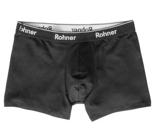 Rohner Boxershort (95% Cotton) Underwear black Men - 1 piece