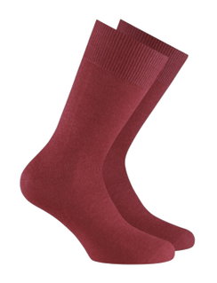 Rohner Businesssocke Premium (Kaschmir) rot Herren - 1 Paar