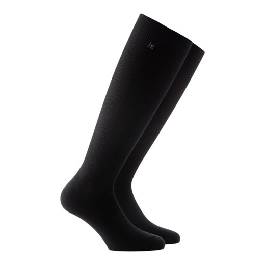 Rohner Businesssocke Calf SupeR Long Cotton schwarz Herren - 1 Paar
