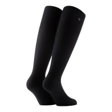 Rohner Business Sock Calf Super Long Cotton black Men - 1 Pair