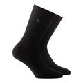 Rohner Businesssocke Crew Platin schwarz Herren - 1 Paar