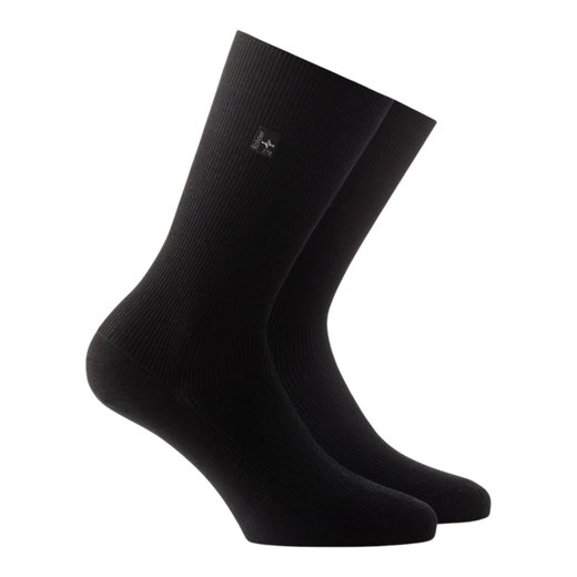 Rohner Businesssocke Crew Platin schwarz Herren - 1 Paar