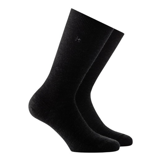 Rohner Businesssocke Crew SupeR WO schwarz Herren - 1 Paar