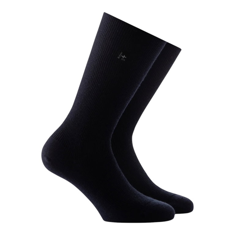 Rohner Businesssocke Crew SupeR WO marineblau Herren - 1 Paar